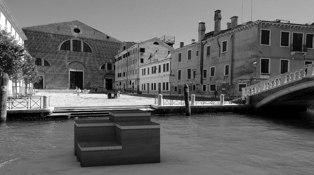 EcoCubo Lagunare, installation in Venice